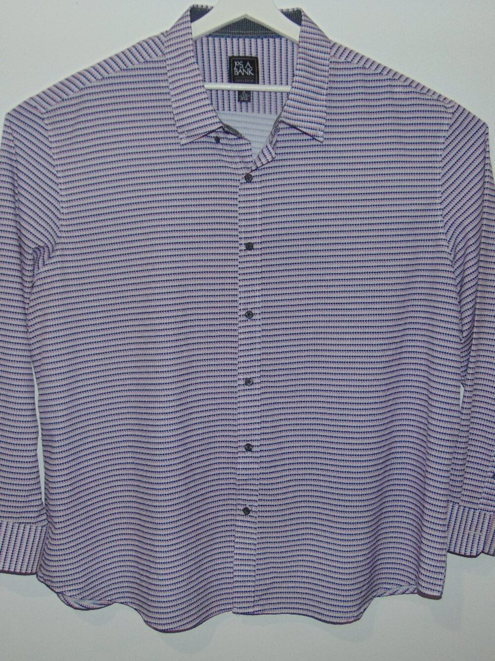 Jos. A. Bank Traveler’s Collection Men’s 3X Tailored Fit Stretch Button Up Shirt